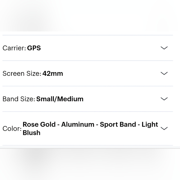 Apple Watch Series 10 (GPS) 42mm Aluminum Case with Light Blush Sport Band - S/M - Picture 3 of 7